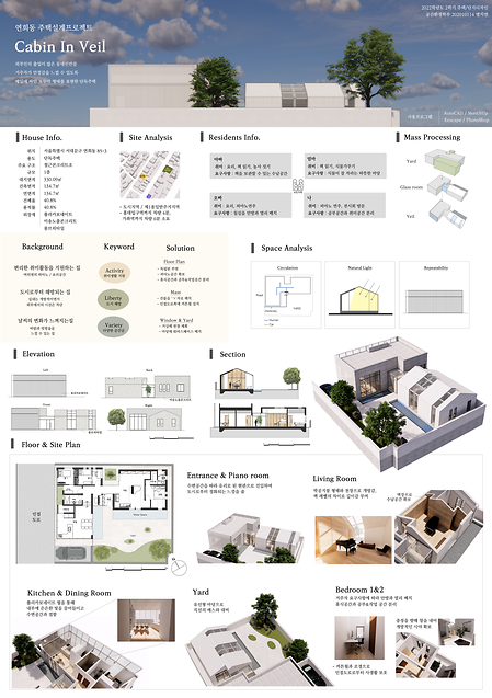 2022년 2학기 주택단지디자인 과제물 이미지